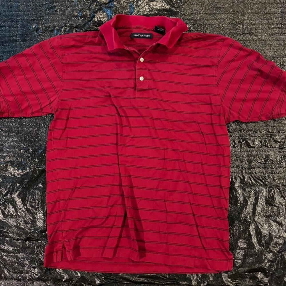 Hathaway Men's Red Polo-shirts